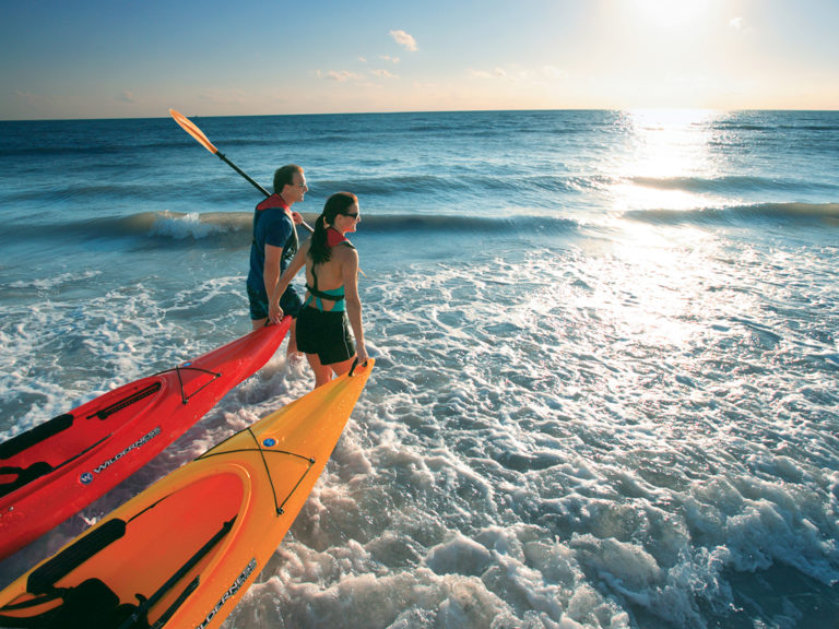 Beach kayaks/The Beaches of Fort Myers & Sanibel